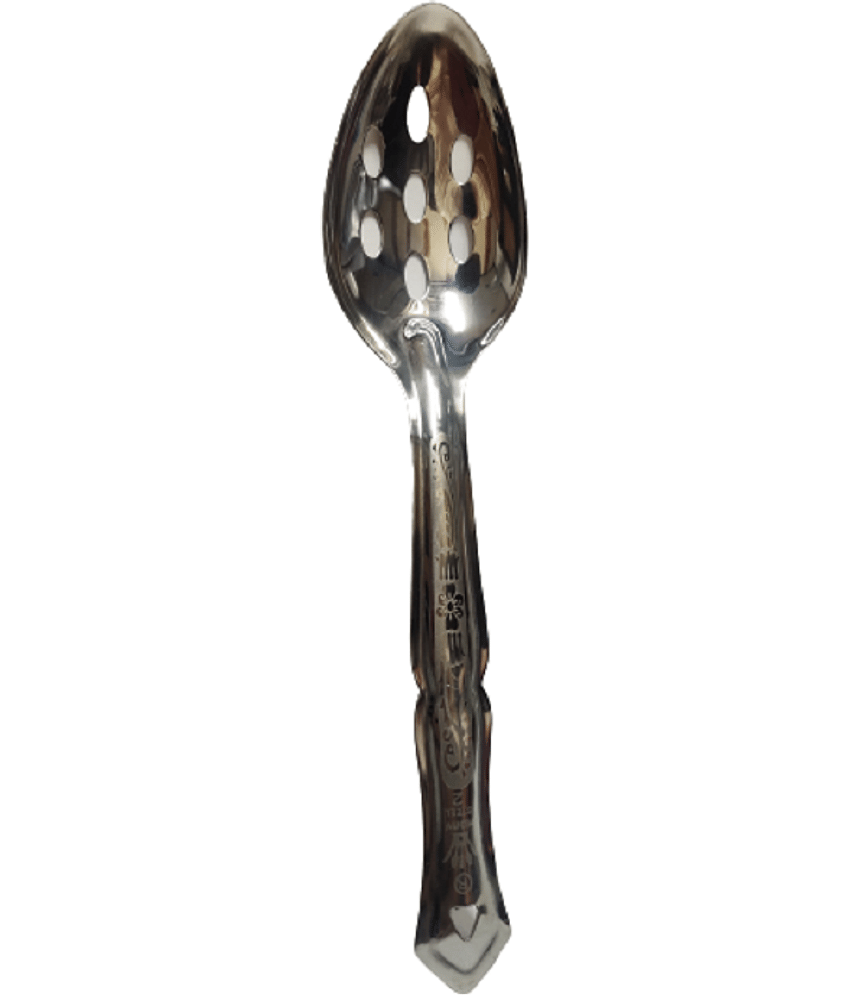 Dynore - Silver Stainless Steel Serving Spoon ( Pack of 1 )