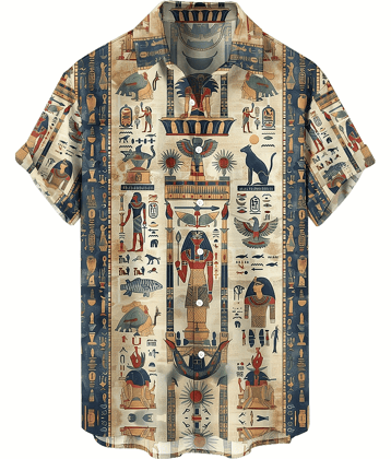 AAPSKA Rayon Flex Regular Fit Printed Half Sleeves Men's Casual Shirt - Multi ( Pack of 1 )