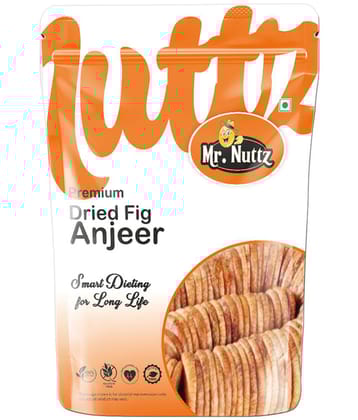 Mr.Nuttz 500g Premium Dried Afghani Figs/Anjeer Dry Fruits