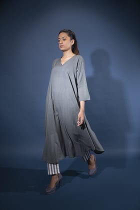 Seaweed Tunic with Striped pants-S