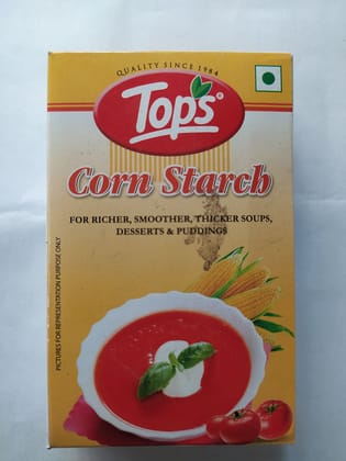 Tops Corn starch For richer, smoother, thicker soups, 