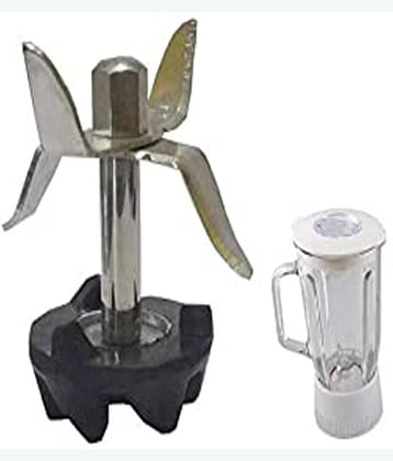 Mixer Grinder Stainless Steel Blade Set with Coupler – Suitable for National -1 Piece Set