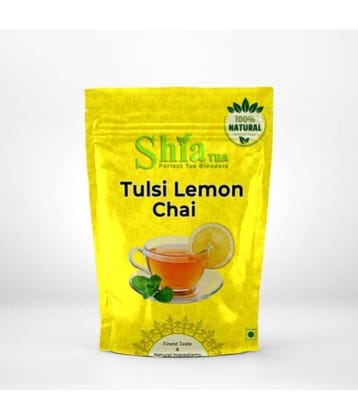 shia Tea Black & Herbal Tea Loose Leaf Tulsi Lemon 100 gm gm