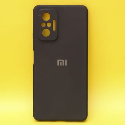Black Candy Silicone Case for Redmi note 10 Pro