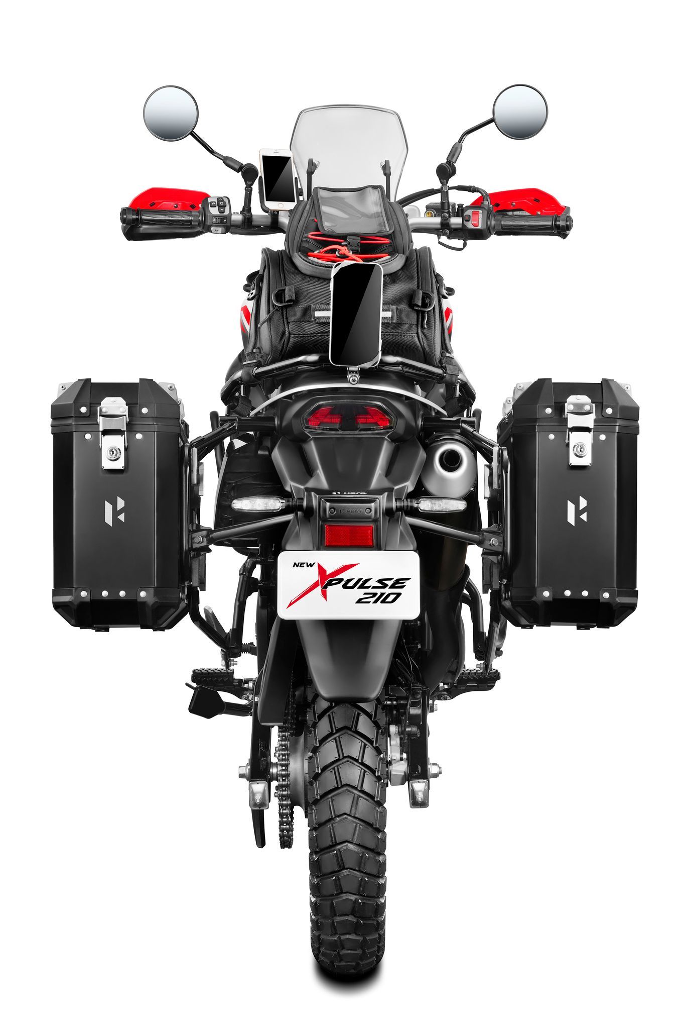 Hero Genuine Pannier Box LHS for Xpulse 210 | Rugged Durability | Secure Storage | OEM Fit | Weather Resistant | Easy Installation- ACYBB0M001000GS