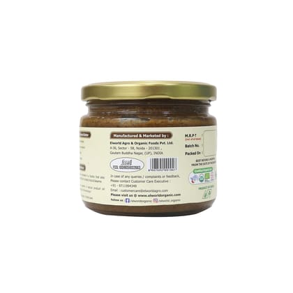 Elworld Agro & Organic Food Products Almond Butter 350g Spicy