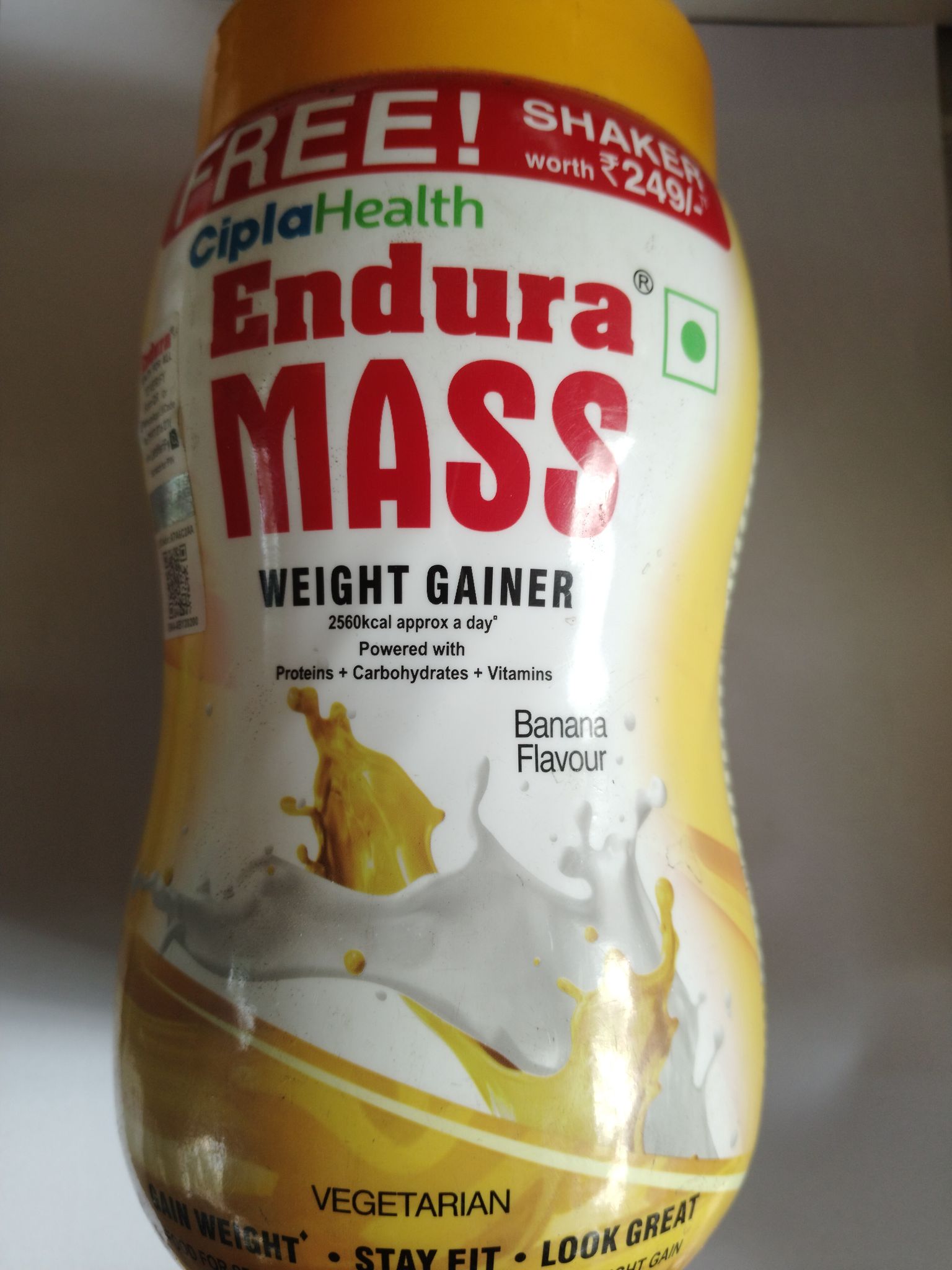 Ciplahealth endura mass weight gainer banana flavour 