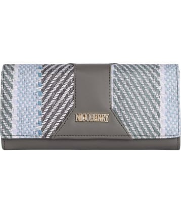 Nicoberry - Light Grey Faux Leather Handheld