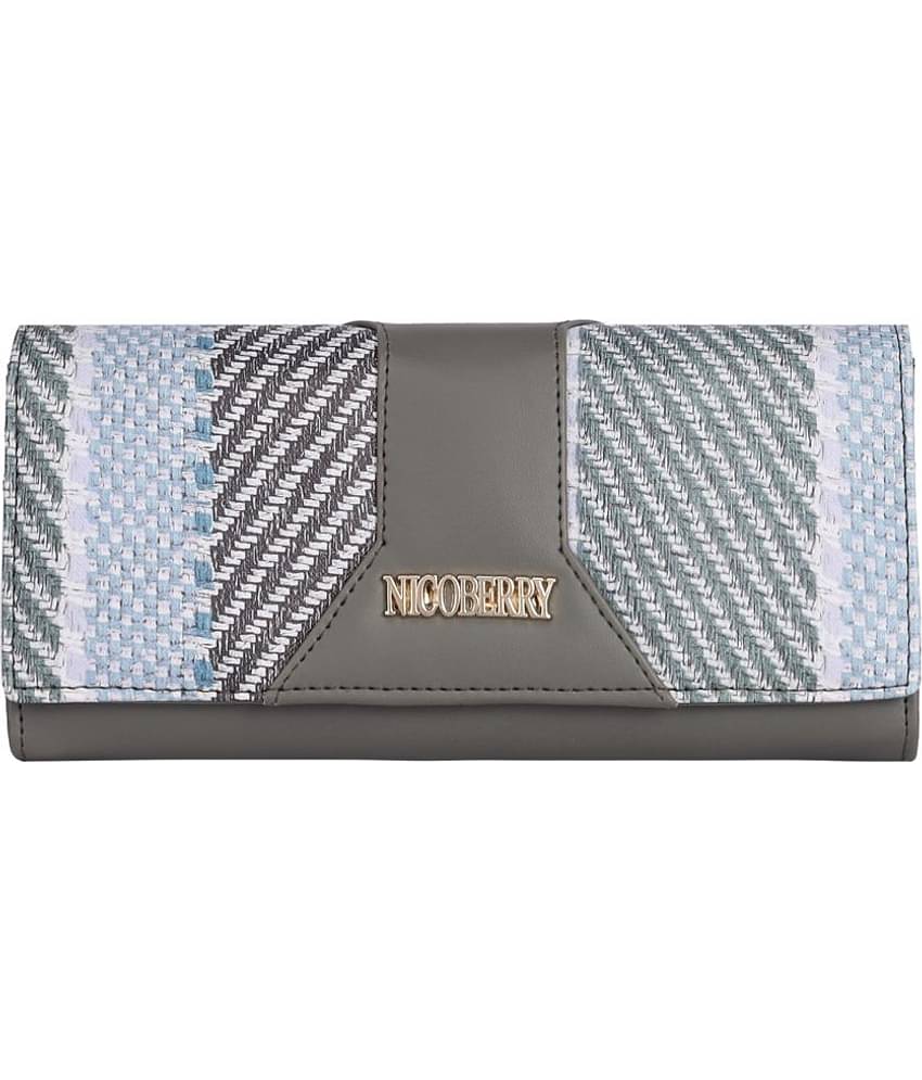 Nicoberry - Light Grey Faux Leather Handheld