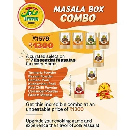 Jote Masala Box Combo (1 Set)