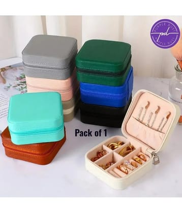 dust n shine Leather Travel Jewelry Box