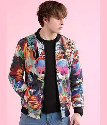 PLUS PARADISE Polyester Men's Casual Jacket - Multicolor ( Pack of 1 )