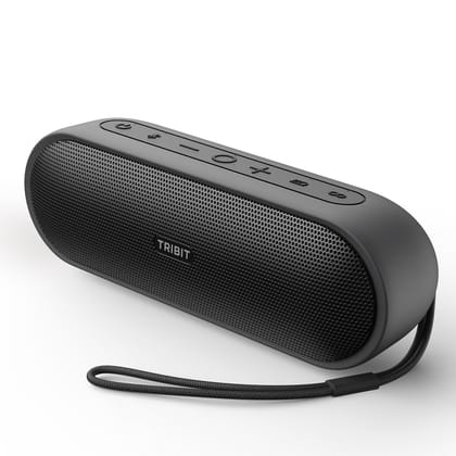 Tribit XSound Plus 2 30W 5.3 Bluetooth Wireless Speakers,Powerful Louder Stereo Sound with Bass-Enhanced XBass Function,24H Playtime,IPX7 Waterproof,Built in Mic,150ft BT Range for Home/Outdoor,Black Tribit XSound Plus 2 30W 5.3 Bluetooth Wireless Speake