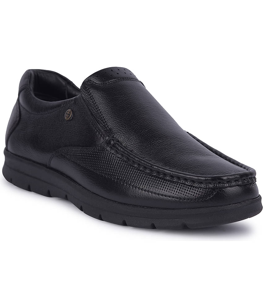 Liberty - Black Men's Slip On Formal Shoes