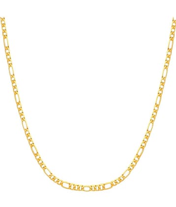 FASHION FRILL Gold Plated Chain ( Set of 1 )