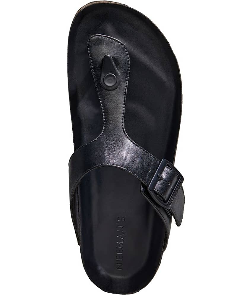 Neemans Rizz Cork - Black Men's Sandals
