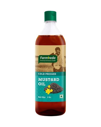 Farmveda Mustard Oil (Cold Pressed) - 1Ltr
