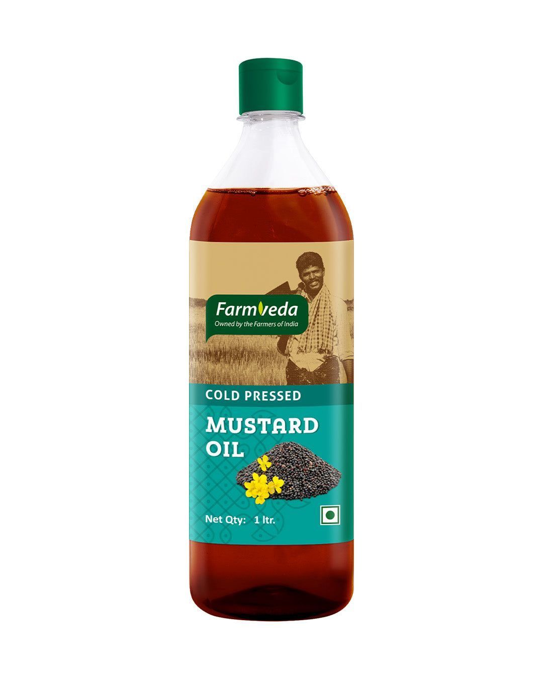 Farmveda Mustard Oil (Cold Pressed) - 1Ltr
