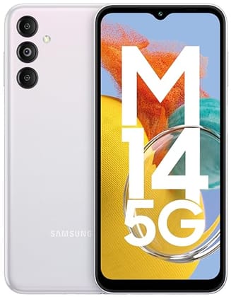 Samsung Galaxy M14 5G (ICY Silver,6GB,128GB Storage)