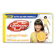 Lifebuoy Lemon Fresh Soap, 100 gm
