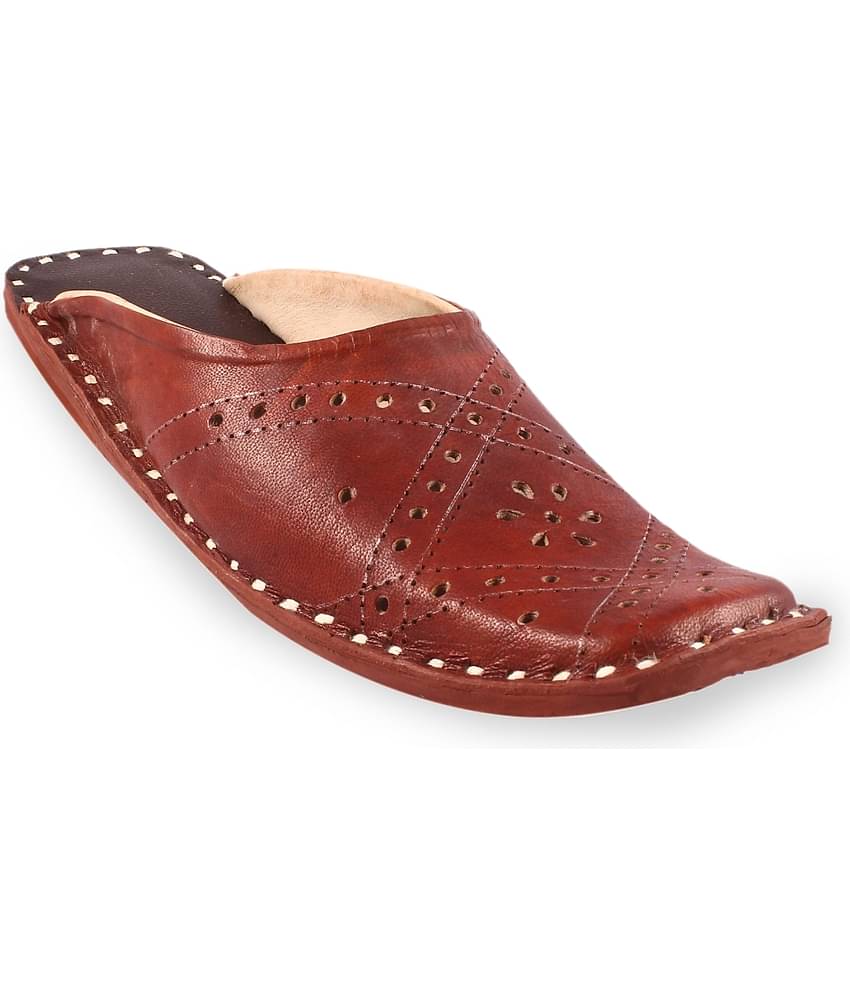 Apartim Brown Men's Mule