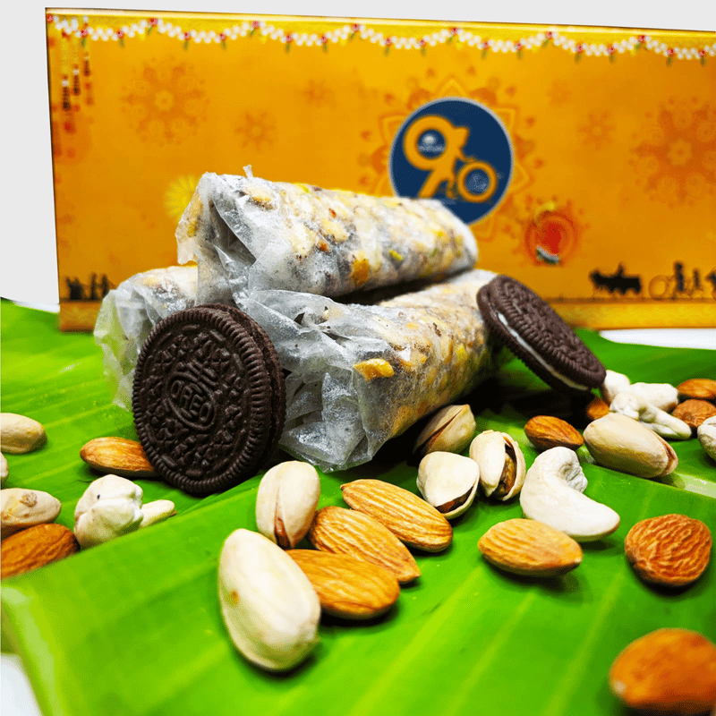 Oreo Dryfruits Putharekulu [pack of 10] 