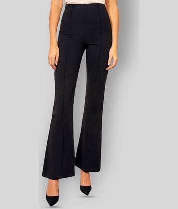 Addyvero - Black Cotton Blend Bootcut Fit Women's Bootcut Pants  ( Pack of 1 )