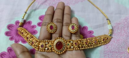 Elegant Neklees Necklace with Rings Accent