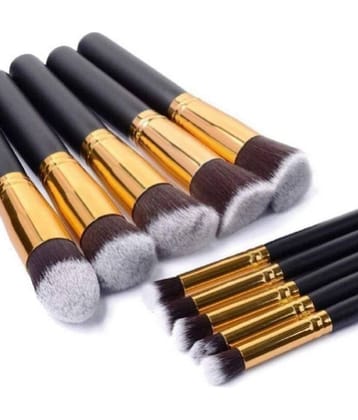 MR. MAC Premium Quality Synthetic Foundation Brush 10 Pcs 100 g