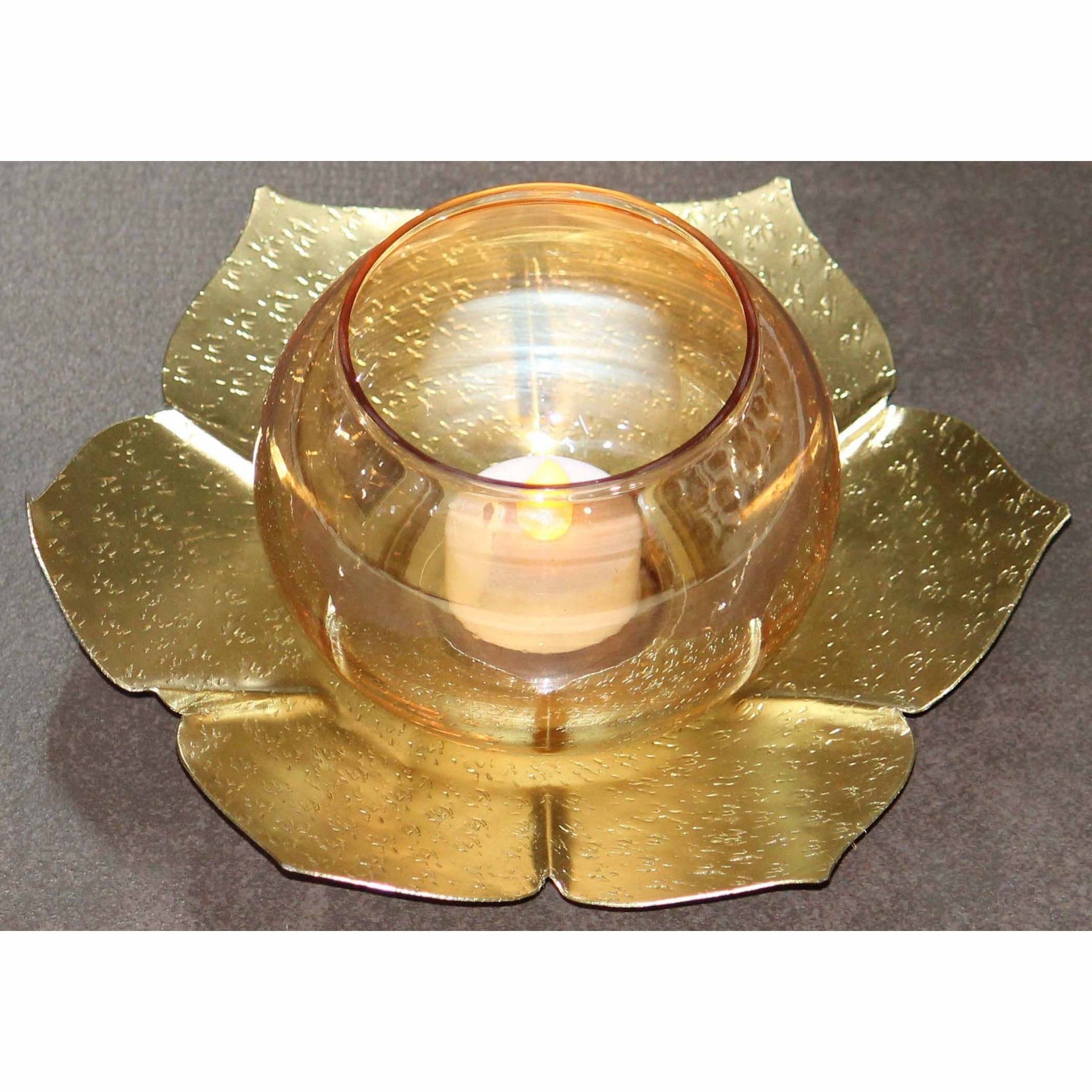 Iron Table Decor T Light Holder (IMAS152 A)