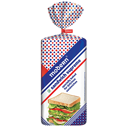 MODERN Sandwich Supreme Bread - Baked For Sandwiches, 800 g MODERN Sandwich Supreme Bread - Baked For Sandwiches, 800 g