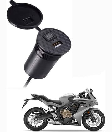 Honda All Bike Model Black USB  Bike Charger