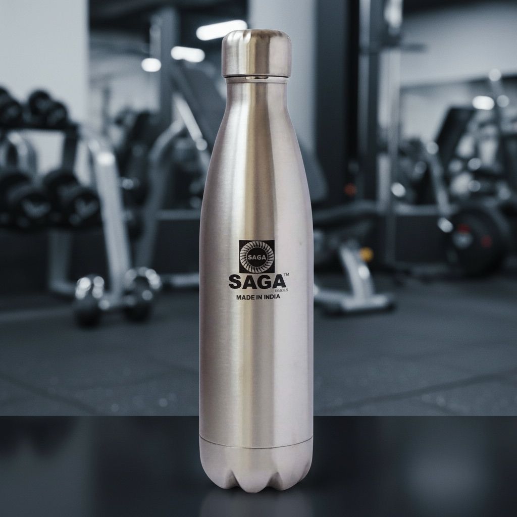 Vacuum Oreo Stainless Steel Bottle 500 ML Hot & Cold Flask (SMAS047 B)