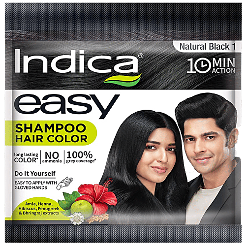 Indica natural hair colour