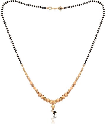 Darshini Designs - Black Mangalsutra ( Pack of 1 )