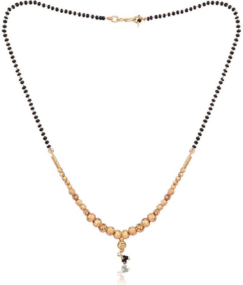 Darshini Designs - Black Mangalsutra ( Pack of 1 )