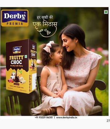 Derby FRUITY_COCONUT_ORANGE_STRAWBERRY_VANILA Toffees 600 gm