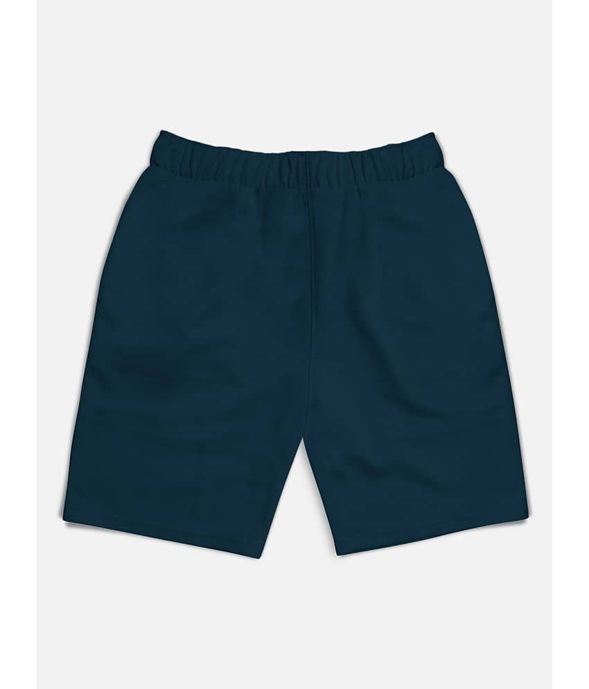 HELLCAT Pack of 1 Cotton Blend Shorts For Boys ( Blue )