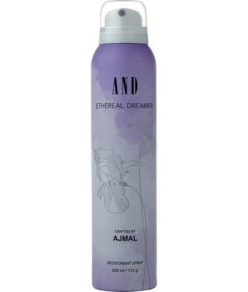 AND Ethereal Dreamer Deodorant 200ml BodySpray Gift For Women Longlasting Crafted by Ajmal Pack of 1