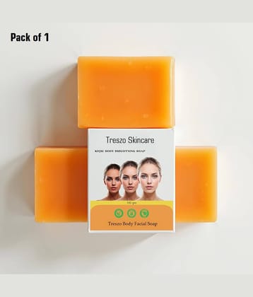 Treszo Beauty jiole Body Soap Natural All Skin Types Soap for All Skin Type ( Pack of 1 )