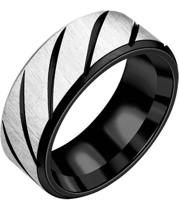 FASHION FRILL - Black Rings ( Pack of 1 )
