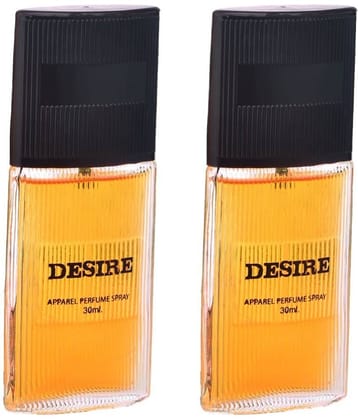 JD INTERNATIONAL DESIRE Perfume For Men & Women Long Lasting Perfume 30 ml (Pack of 2)
