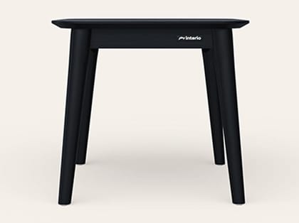 Frappe Solidwood Corner Table - 1-Year Warranty, Black Frappe Solidwood Corner Table - 1-Year Warranty, Black
