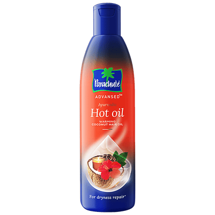 Parachute Advansed Deep Conditioning Hot Oil - For Winter Dryness, Nourishes Dry Hair, Ayurvedic Warming Oils, 190 Ml