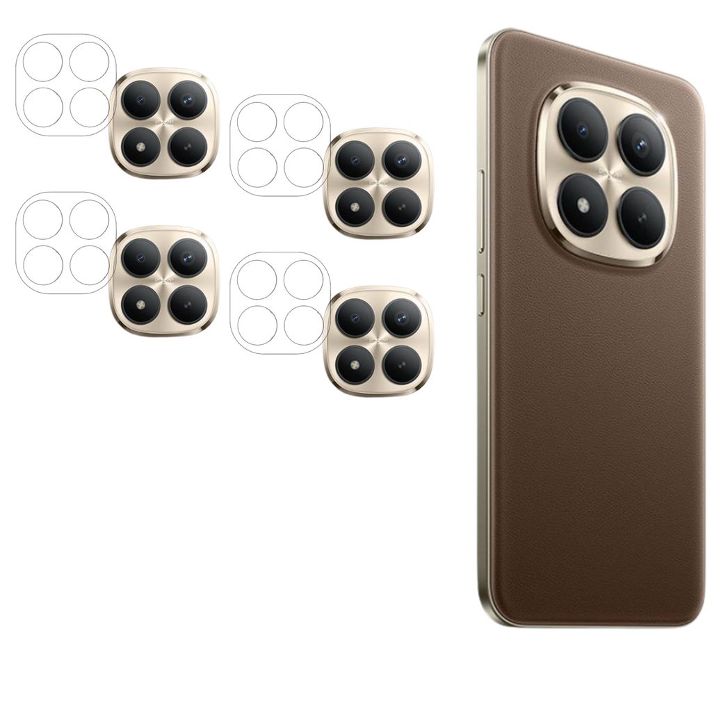 ISAAK Back Camera Lens Protector compatible for Redmi Note 15 Pro Plus (Pack of 4)