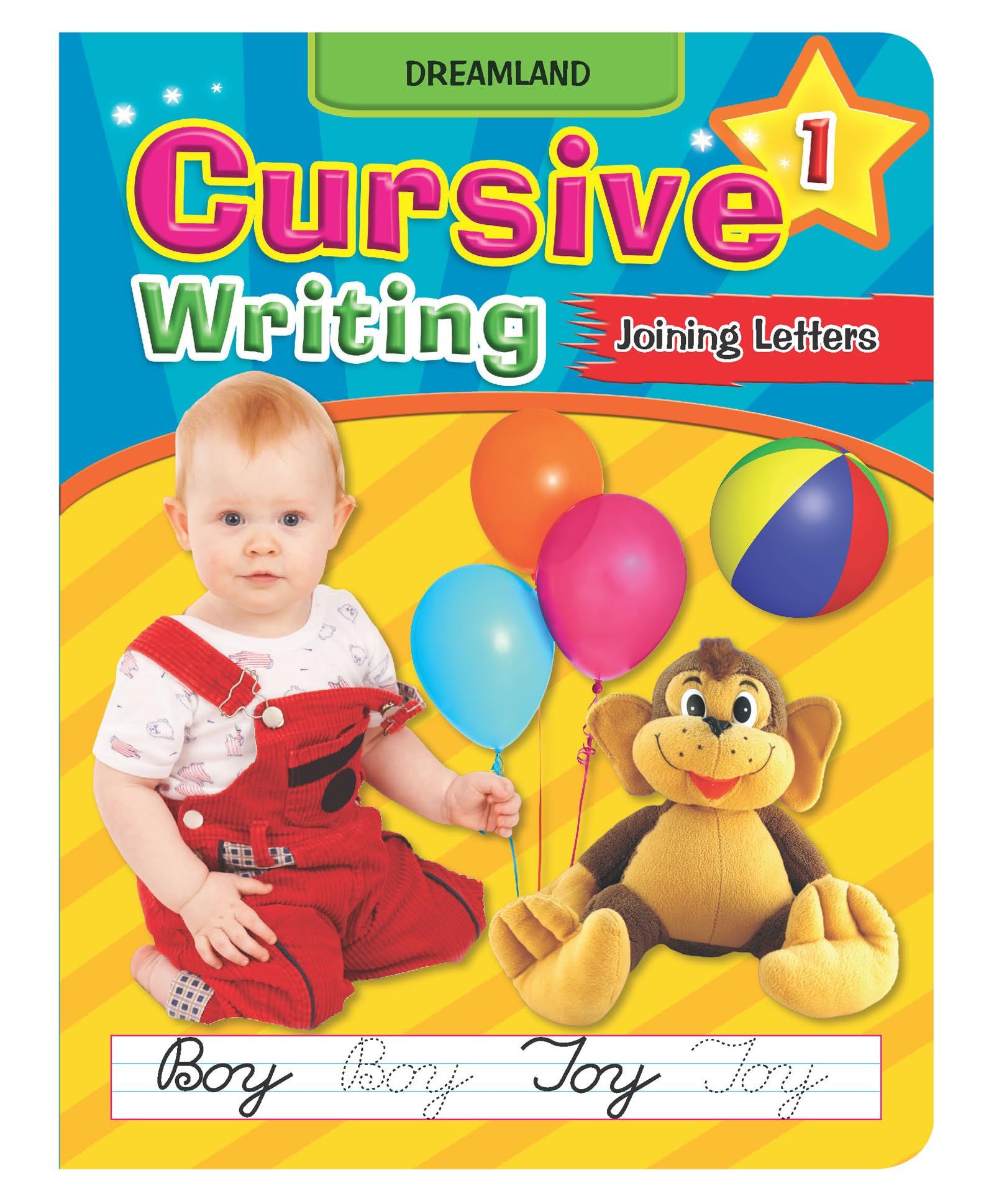 Joining Letters Cursive Writing Book 1 for Children Age 3 - 5 years - Handwriting Practice Book [Paperback] Dreamland Publications