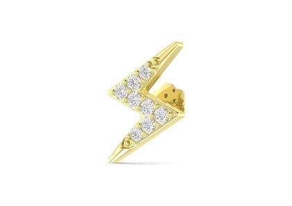 Lightning Bolt Men's Stud (1 Pc Only)