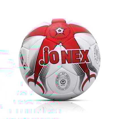 JJ JONEX BOSS Professional Football Size 5, White
