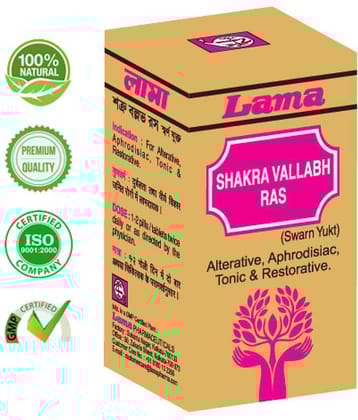 Lama Shakraballabh Ras With Gold Tablet 25 No.S Pack of 1