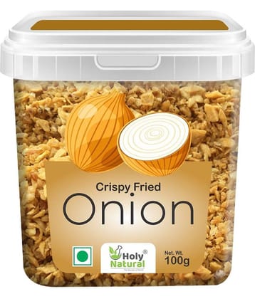 Holy Natural Vegetables Crispy Fried Onion 100gm 100 g